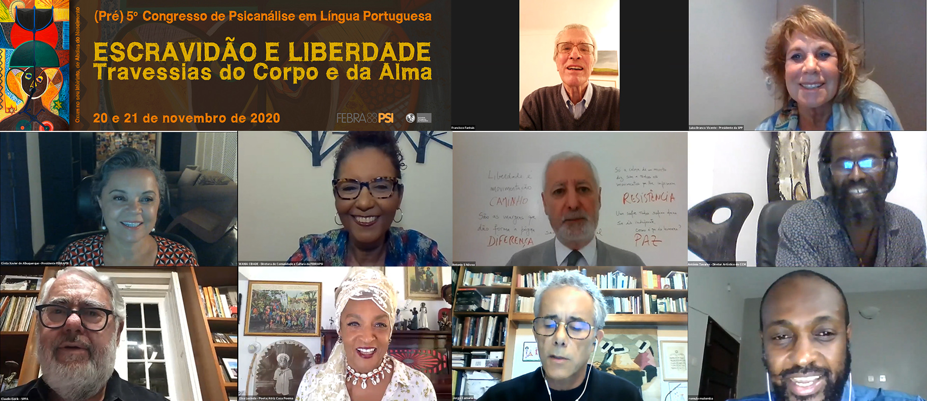 Assista o pré 5º Congresso virtual de Psicanálise em Língua Portuguesa no canal da FEBRAPSI no youtube, clique aqui
