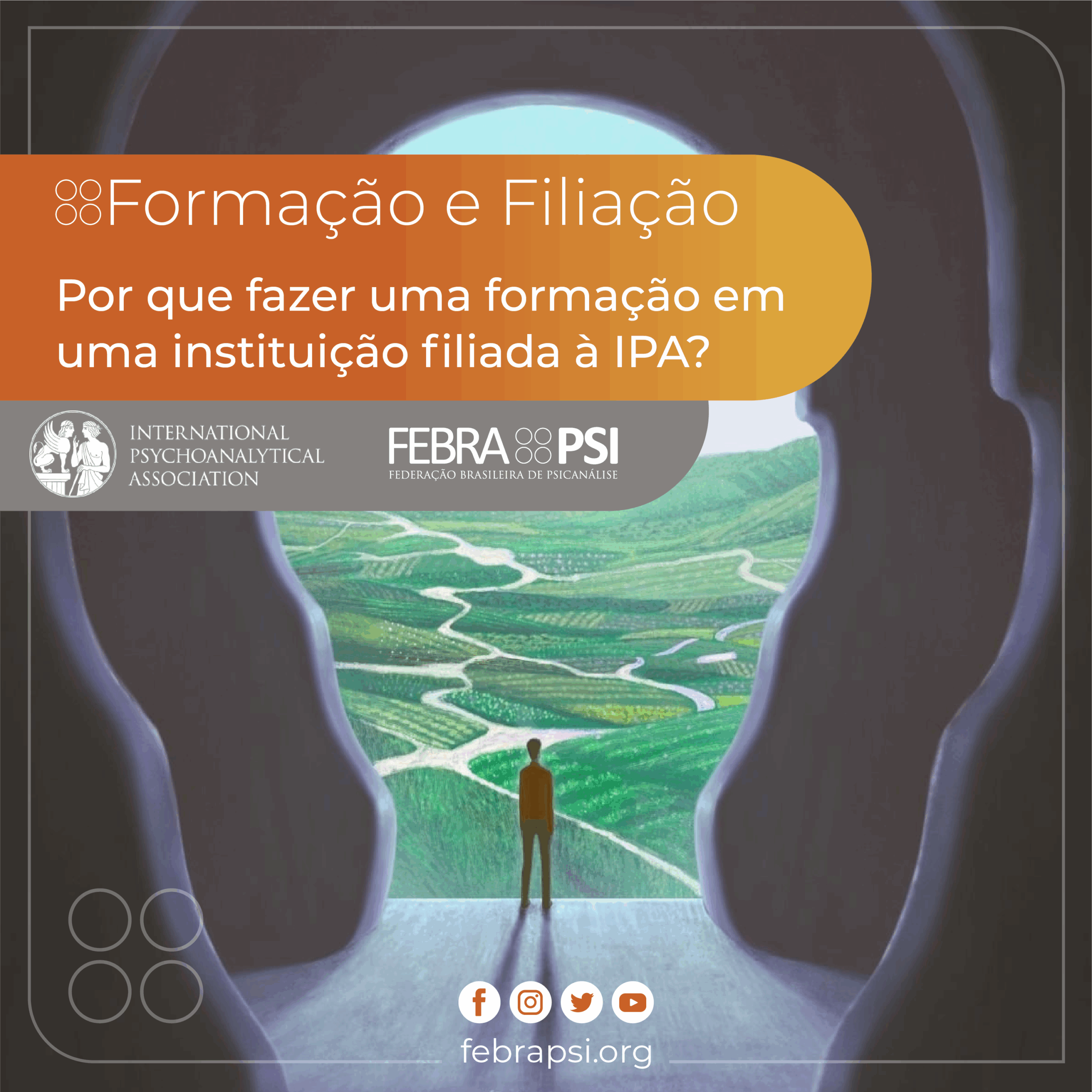 Por que fazer uma formação em uma instituição filiada à IPA? Clique aqui e saiba mais