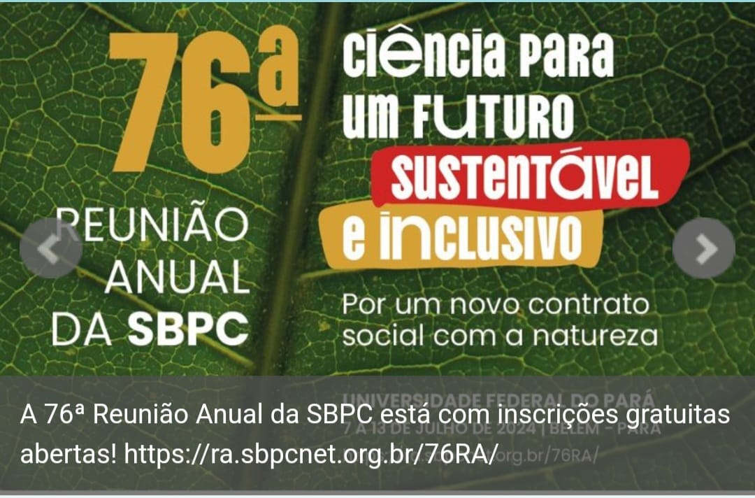 Febrapsi participa do evento da Sociedade Brasileira para o Progresso da Ciências (SBPC)