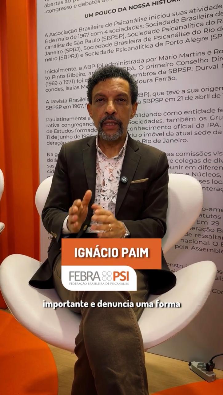 Ouça o depoimento de Ignácio Paim sobre o perigo da disseminação de cursos em psicanálise que não têm compromisso com a qualidade da formação. Clique aqui