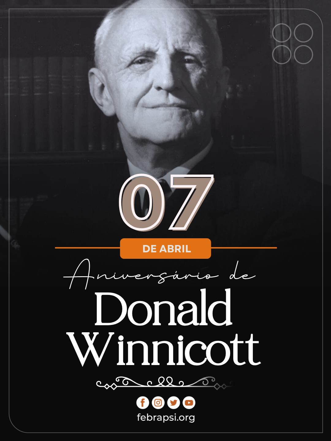 Parabéns para Donald Winnicott (1896–1971)