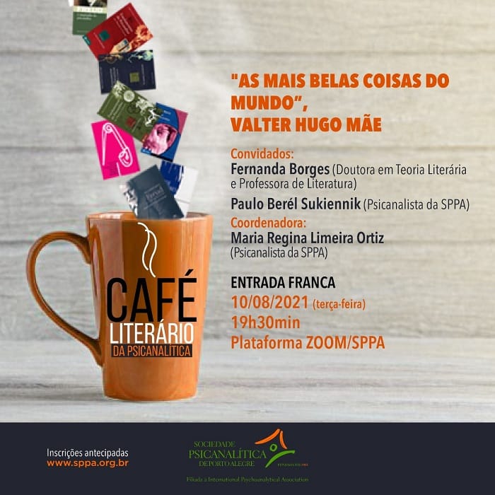 Café Literário da Psicanalítica – “As mais belas coisas do mundo”