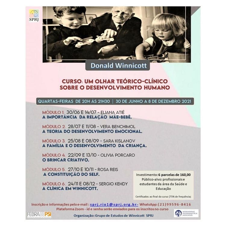 Donald Winnicott – Um olhar teórico-clínico sobre o desenvolvimento humano