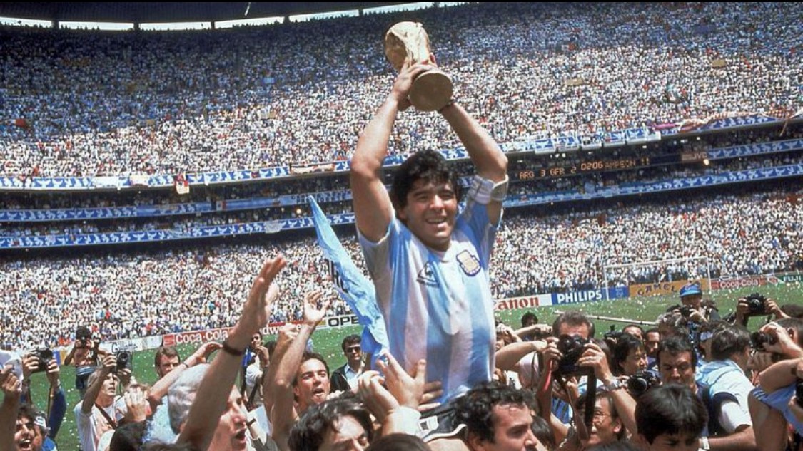 El pibe de oro se fué