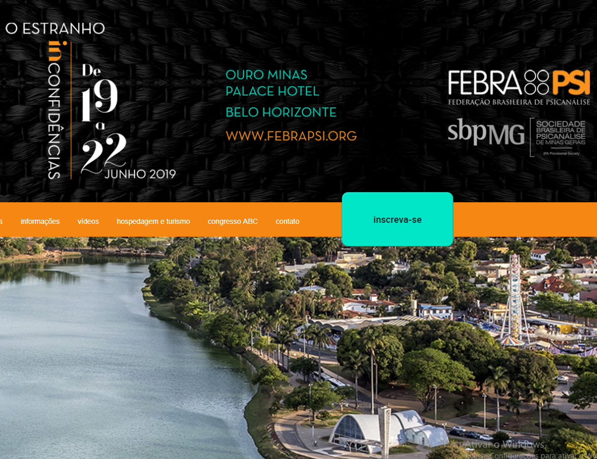 Hotsite do Congresso Brasileiro de junho de 2019 está no ar