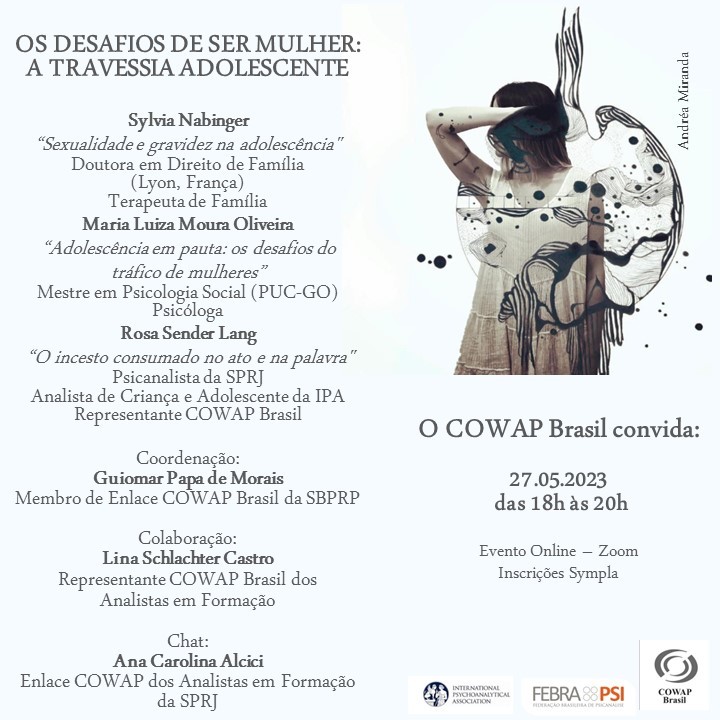 Evento COWAP: “Desafios de ser mulher: a travessia adolescente”