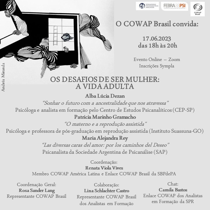 Desafios de ser mulher: a vida adulta, próximo tema de evento da COWAP