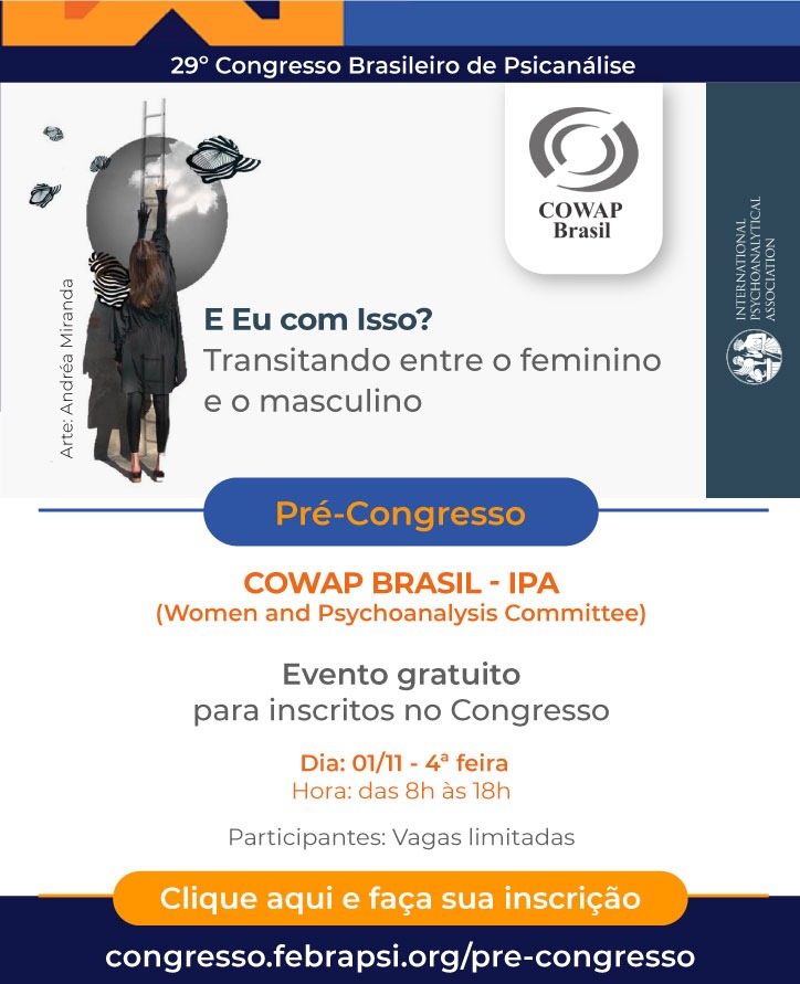 COWAP está com inscrições abertas para o pré-congresso em Campinas