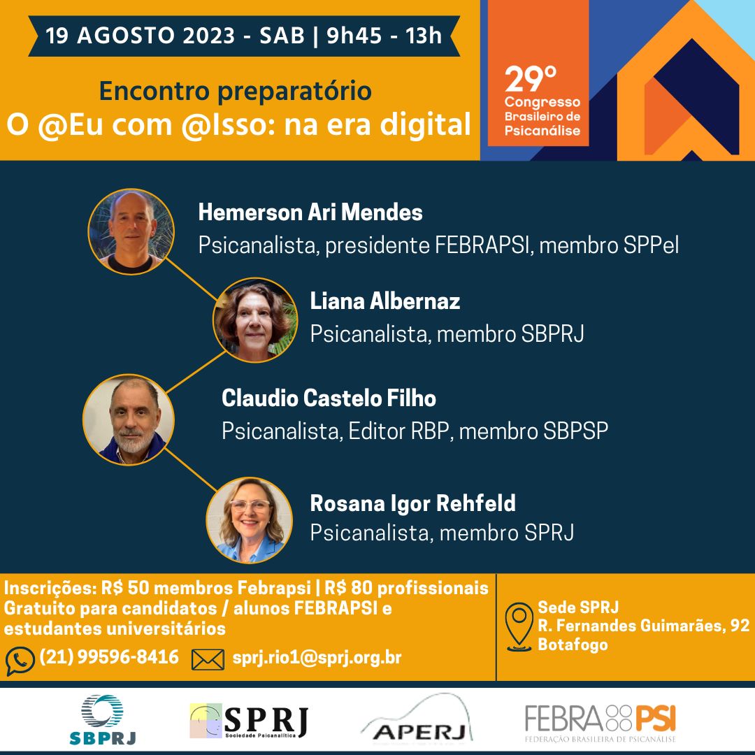 Próximo evento preparatório será no Rio com as três federadas. Clique aqui e faça sua inscrição