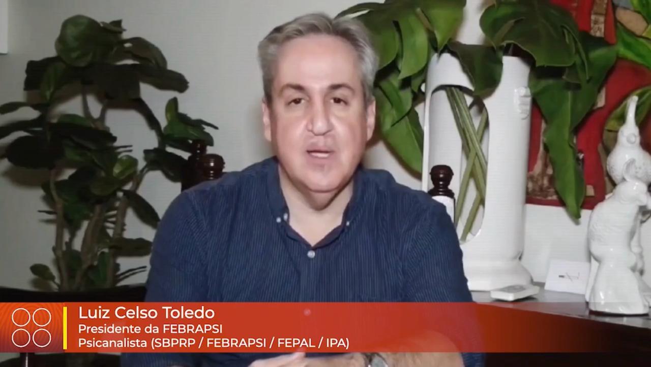 Luiz Toledo, presidente da Febrapsi, informa sobre a abertura do hotsite do Congresso