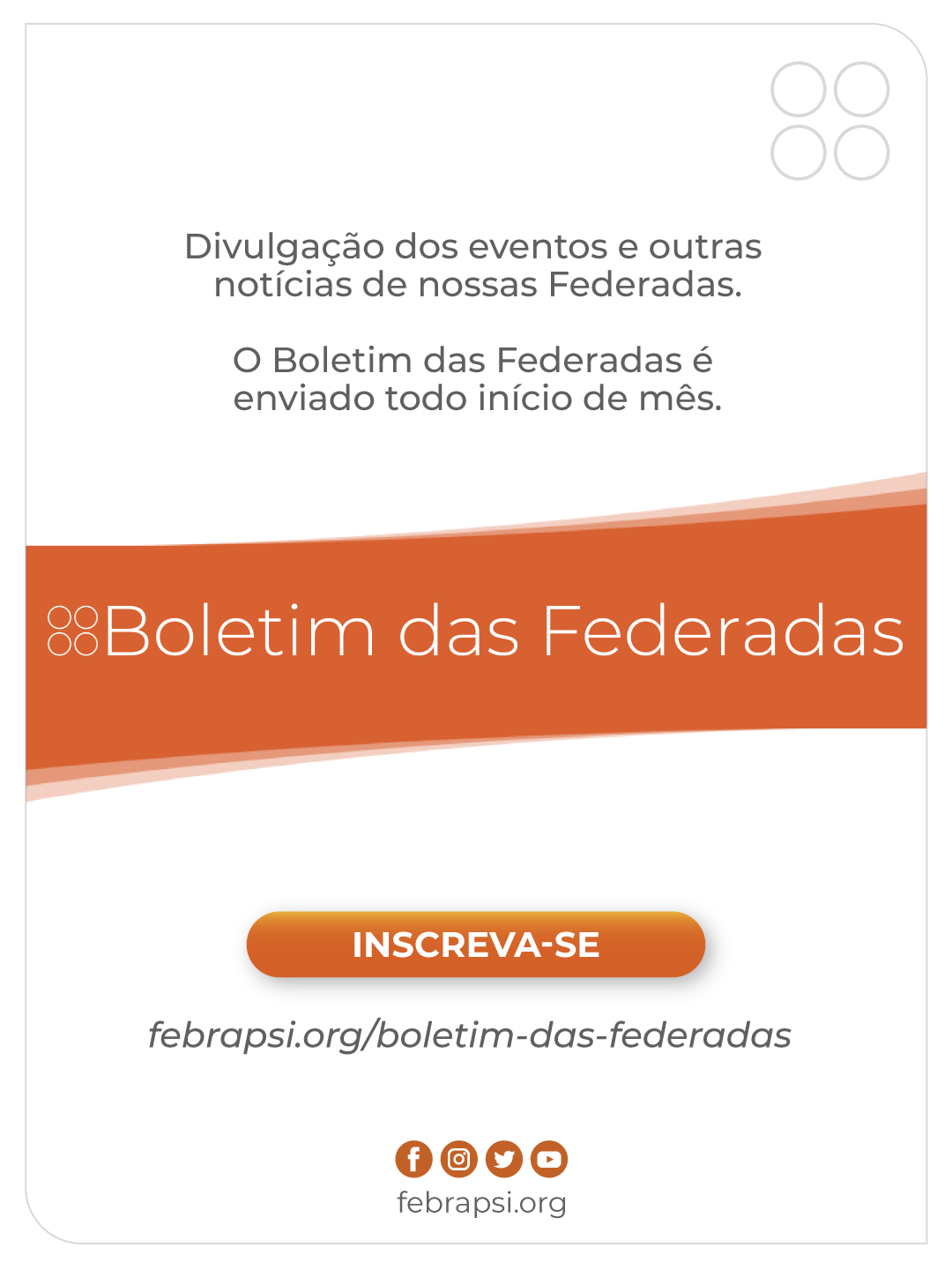 Boletim das Federadas fortalece a rede e divulga as iniciativas da psicanálise brasileira