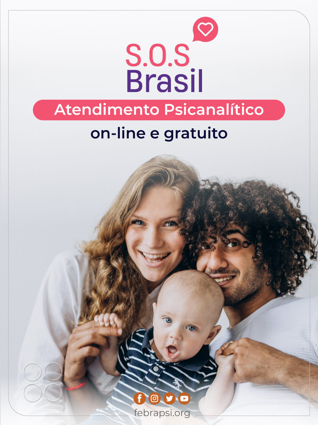 Conheça o SOS Brasil, atendimento psicanalítico on-line e gratuito
