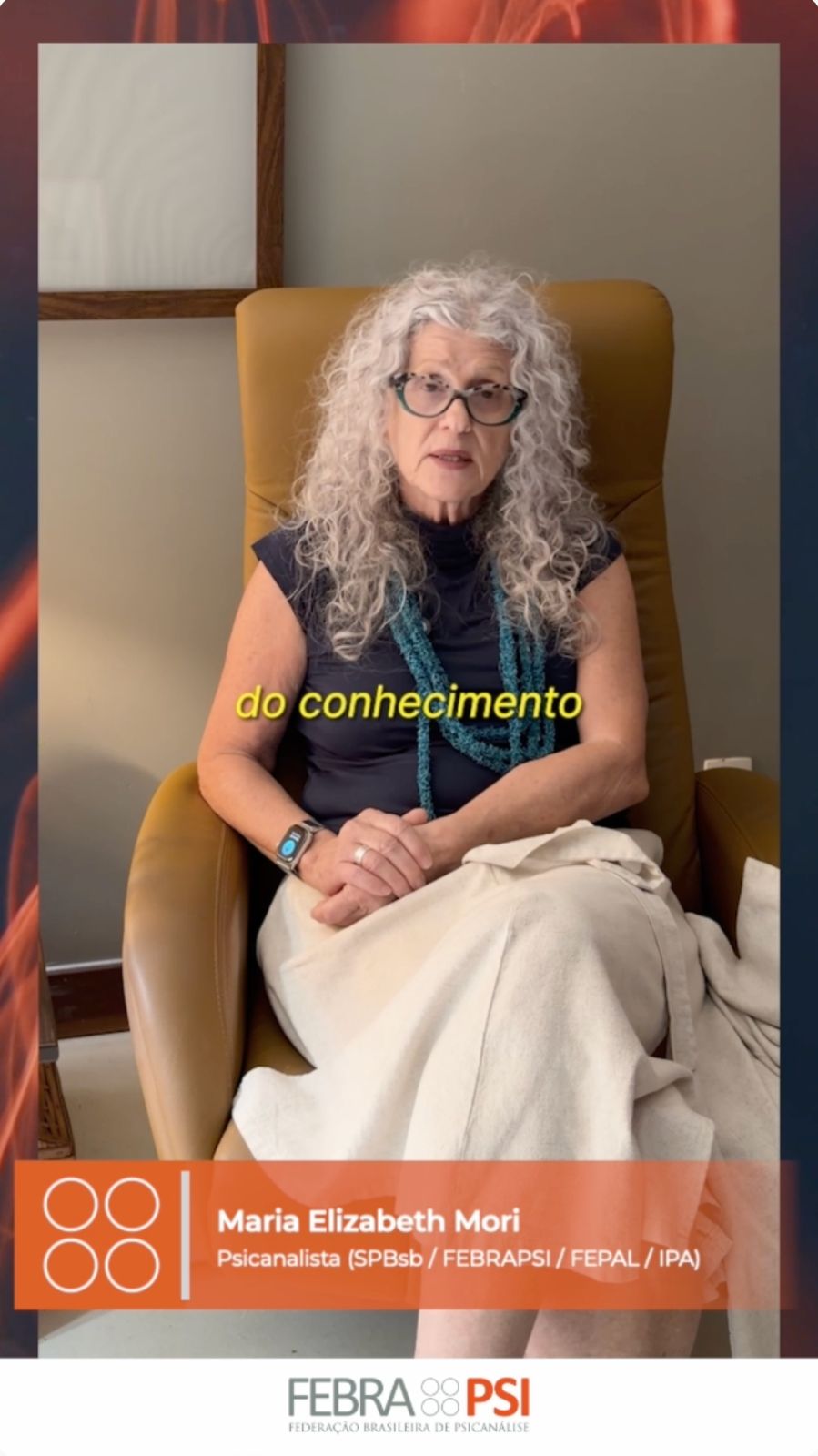 DROPS da FEBRAPSI: do consultório à pólis: Beth Mori amplia os horizontes da escuta psicanalítica